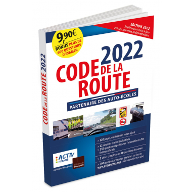 Réussissez votre code de la route : code de la route + spécial examen  (édition 2022) - Avanquest - Ma - Livre + DVD - Lucioles VIENNE